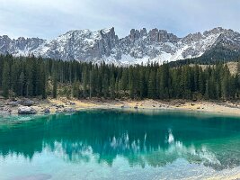 150_Italien_Suedtirol_Dolomiten_Karer_See